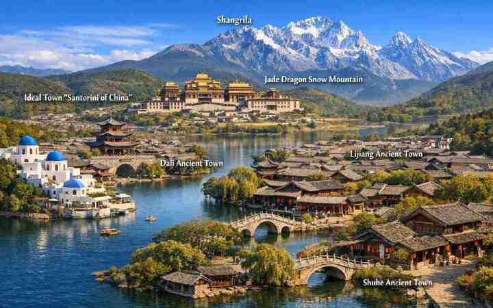 8D7N YUNNAN WONDERS KUNMING DALI LIJIANG SHANGRILLA