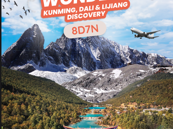 8D7N YUNNAN WONDERS – KUNMING, DALI - LIJIANG DISCOVERY